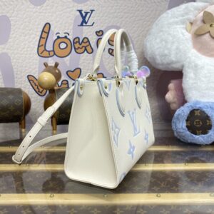 Replica LV OnTheGo PM Light Blue - 1:1 designer replica handbag