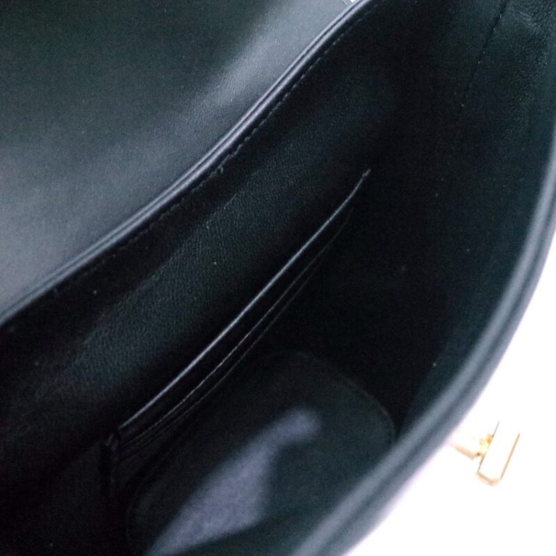 Replica Dior 30 Montaigne Amber Chain Black - top-tier luxury replica shoulder bag