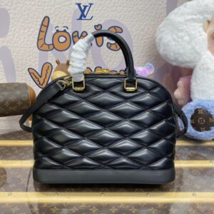 Replica Louis Vuitton Alma PM Black - authentic-look luxury purse replica