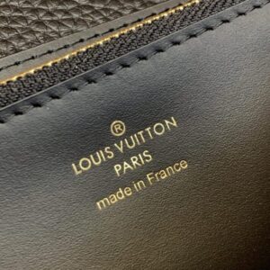 Replica Louis Vuitton Capucines Long Black - high-end fake designer purse