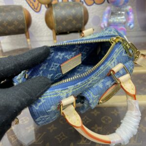 Replica Louis Vuitton Speedy Nano Denim New - best-selling designer handbag dupe