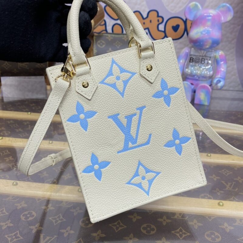 Replica Louis Vuitton Sac Plat Petit Blue - best quality luxury bag dupe