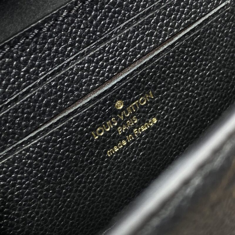 Replica Louis Vuitton Wallet On Chain Lily Black - best-selling designer handbag dupe