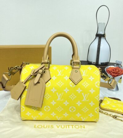 Replica Louis Vuitton Speedy P9 Bandouliere 25 Yellow - top-rated replica designer bag