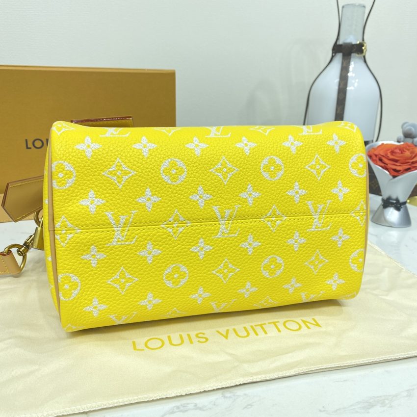 Replica Louis Vuitton Speedy P9 Bandouliere 25 Yellow - high-end fake designer purse