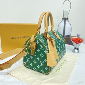 Replica Louis Vuitton Speedy P9 Bandouliere 25 Green - premium-grade designer purse dupe