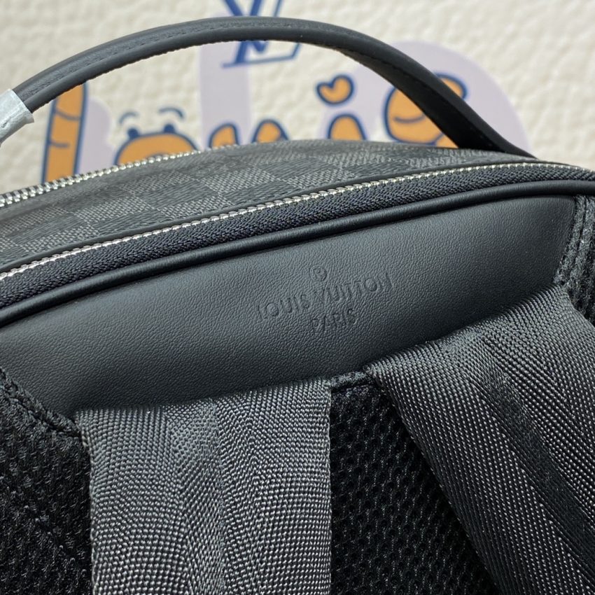 Replica Louis Vuitton Avenue Backpack Grid - premium-grade designer purse dupe