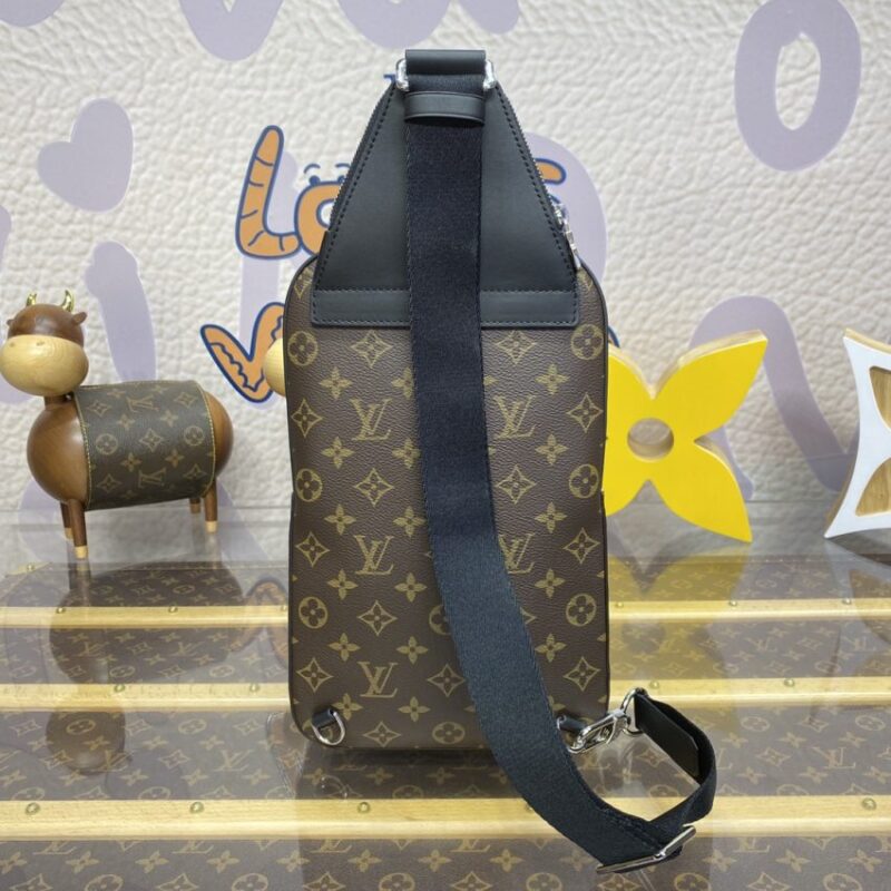 Replica Louis Vuitton Avenue Slingbag Brown - authentic-look luxury purse replica