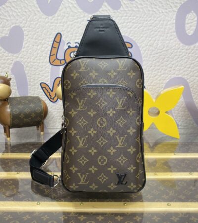 Replica Louis Vuitton Avenue Slingbag Brown - authentic-look luxury purse replica
