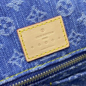 Replica Louis Vuitton Carry All MM Denim - premium 1:1 fake handbag model