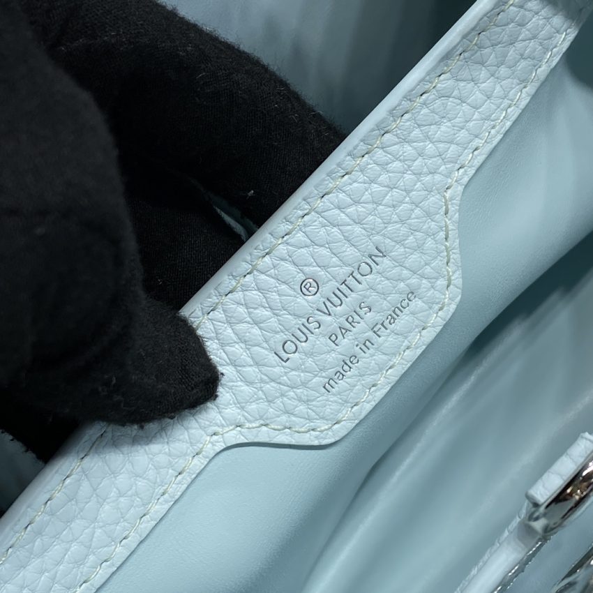 Replica Loius Vuitton Capucines Blue - premium 1:1 fake handbag model