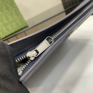 Replica Gucci Ophidia Clutch Black - high-end fake designer purse