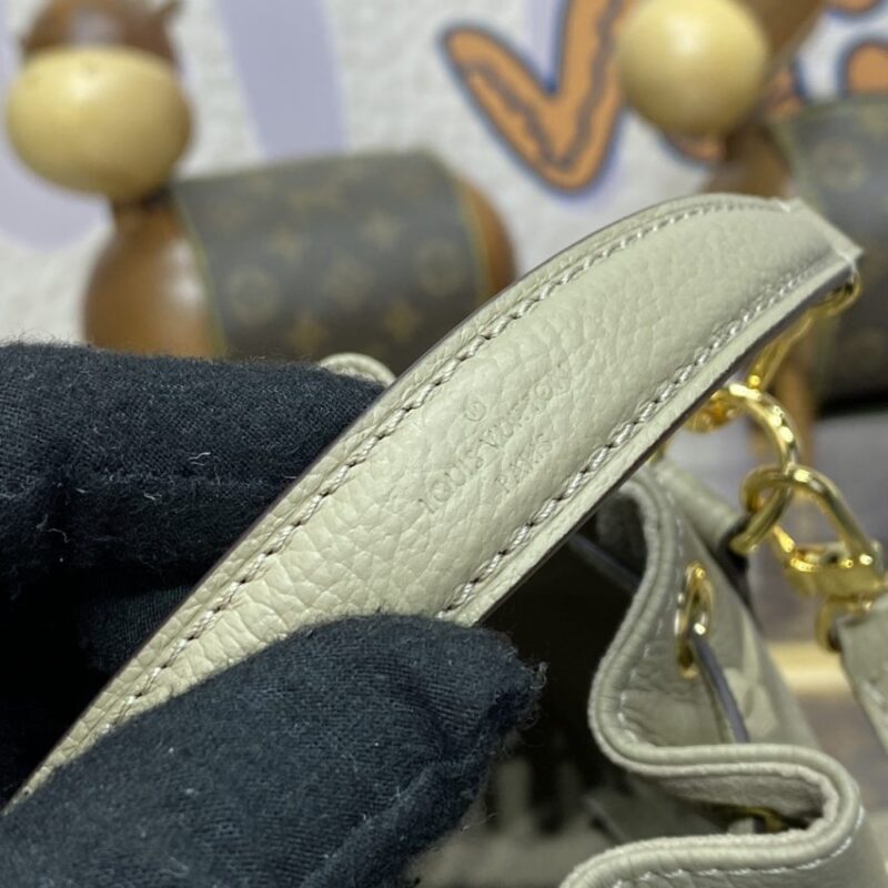 Replica Louis Vuitton Nano Noe Beige - near-authentic luxury replica handbag