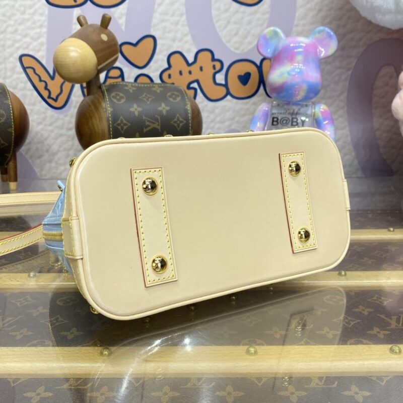 Replica Louis Vuitton Alma BB Light Blue - best quality luxury bag dupe