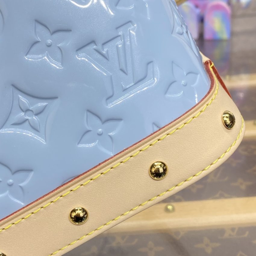 Replica Louis Vuitton Alma BB Light Blue - ultra-realistic fake designer tote