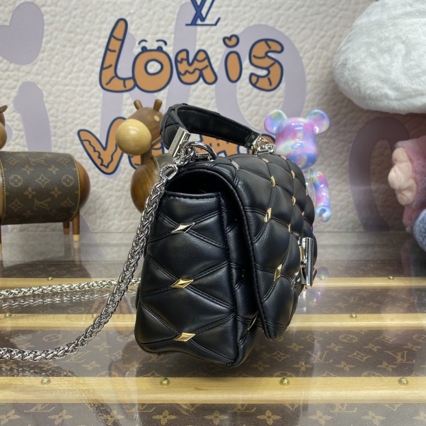 Replica Louis Vuitton Go-14 Black - premium-grade designer purse dupe