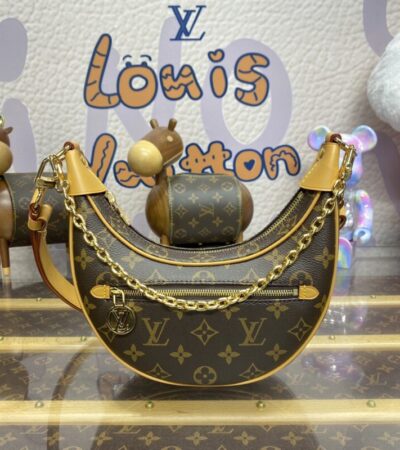 Replica Louis Vuitton Loop Brown - top-tier luxury replica shoulder bag