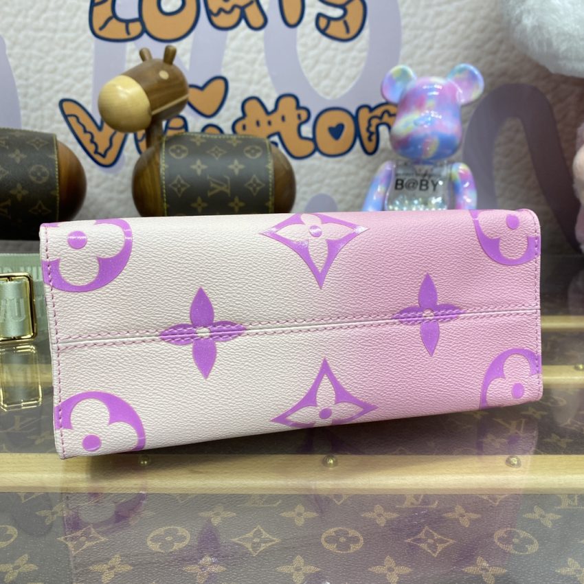 Replica LV OnTheGo Purple - high-accuracy replica luxury purse