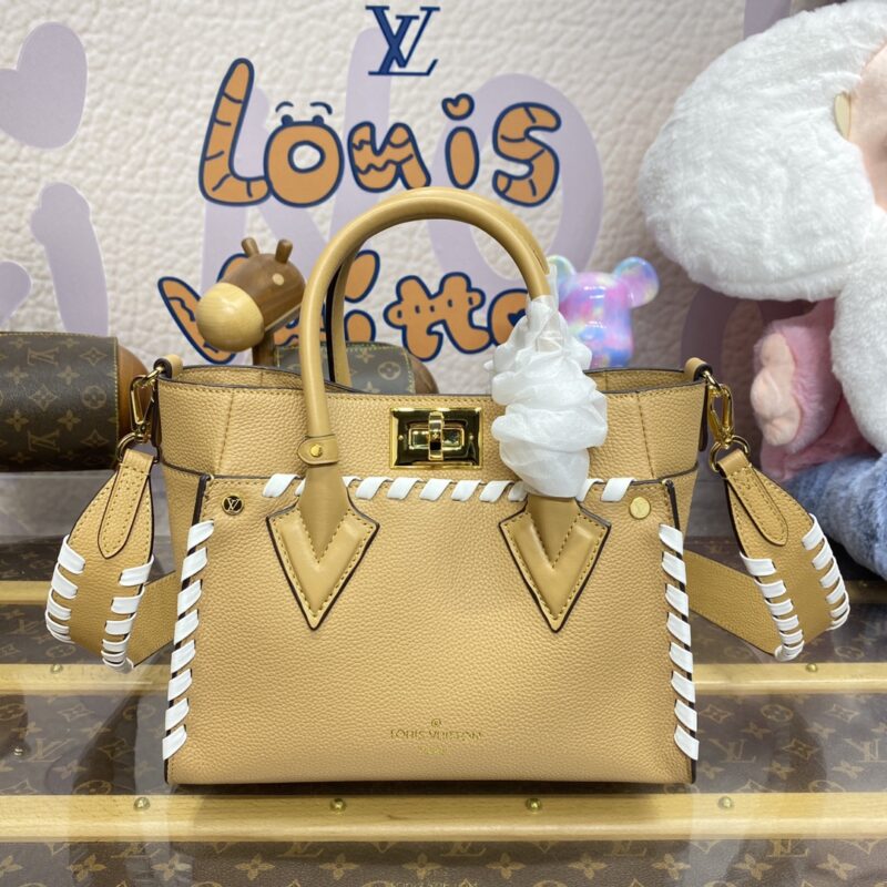 Replica Louis Vuitton On My Side PM Milk Tea - premium-grade designer purse dupe