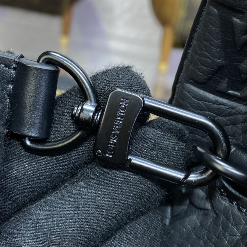 Replica Louis Vuitton Nano Steamer Black - ultra-realistic fake designer tote