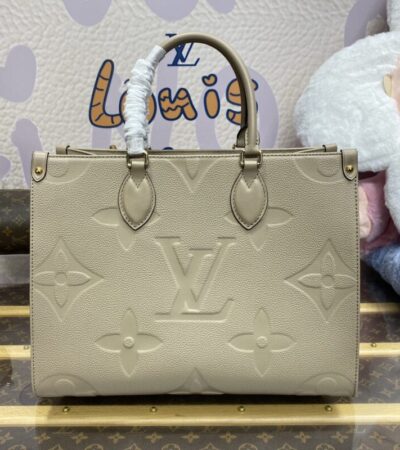 Replica LV OnTheGo Beige - high-accuracy replica luxury purse