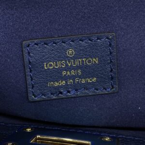 Replica Louis Vuitton On My Side PM Dark Blue - high-accuracy replica luxury purse