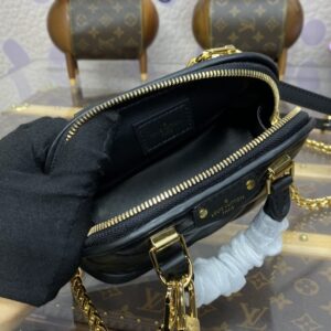Replica Louis Vuitton Alma Nano Black - near-authentic luxury replica handbag
