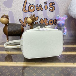 Replica Louis Vuitton NeoNoe BB Bag White-Purple - premium 1:1 fake handbag model