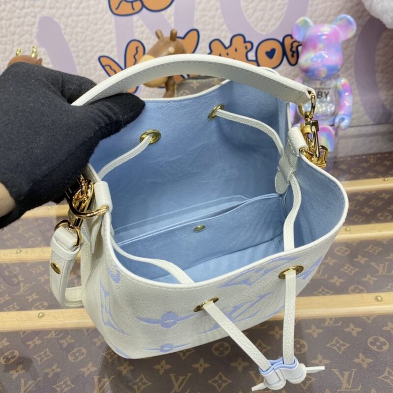 Replica Louis Vuitton NeoNoe BB White Sky Blue - premium-grade designer purse dupe