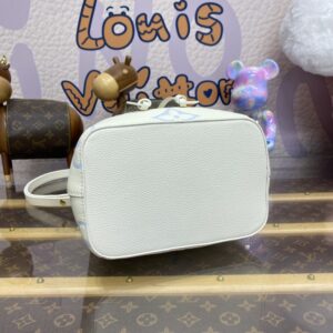 Replica Louis Vuitton NeoNoe BB White Sky Blue - high-quality designer bag clone