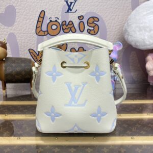 Replica Louis Vuitton NeoNoe BB White Sky Blue - best-selling designer handbag dupe