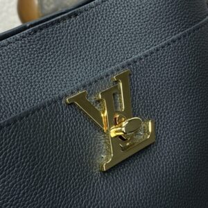 Replica Louis Vuitton Lock and Walk Black - best quality luxury bag dupe