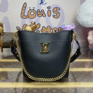 Replica Louis Vuitton Lock and Walk Black - high-quality designer bag clone