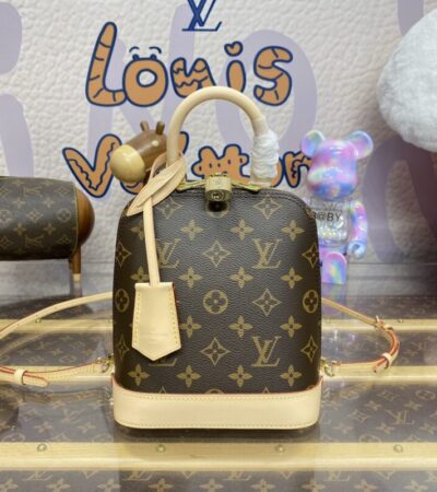 Replica Louis Vuitton Alma Backpack Monogram - high-quality designer bag clone