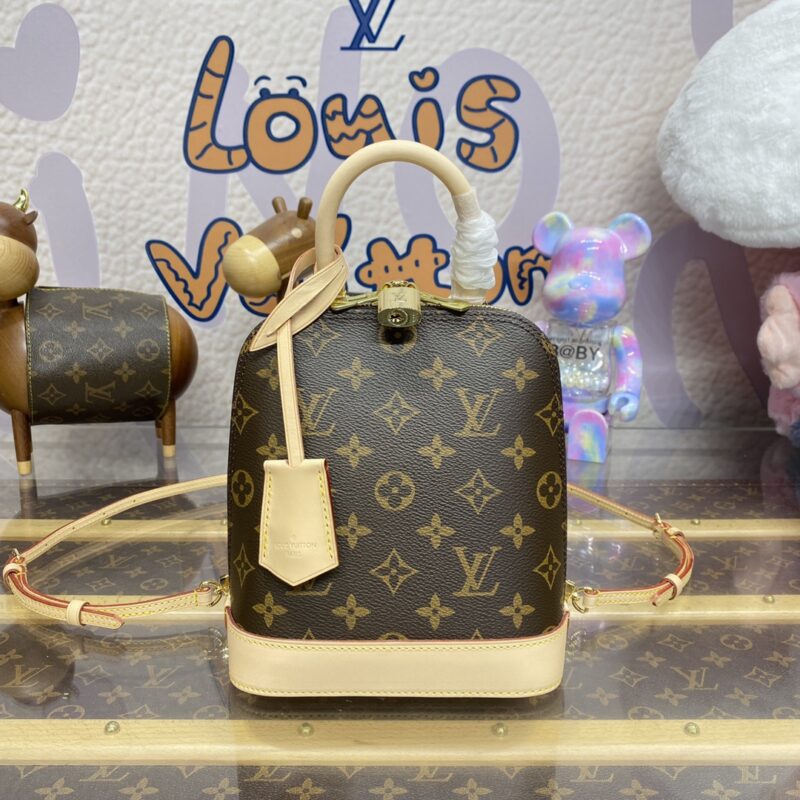 Replica Louis Vuitton Alma Backpack Monogram - high-quality designer bag clone