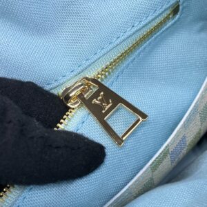 Replica LV OnTheGo Green Grid - near-authentic luxury replica handbag