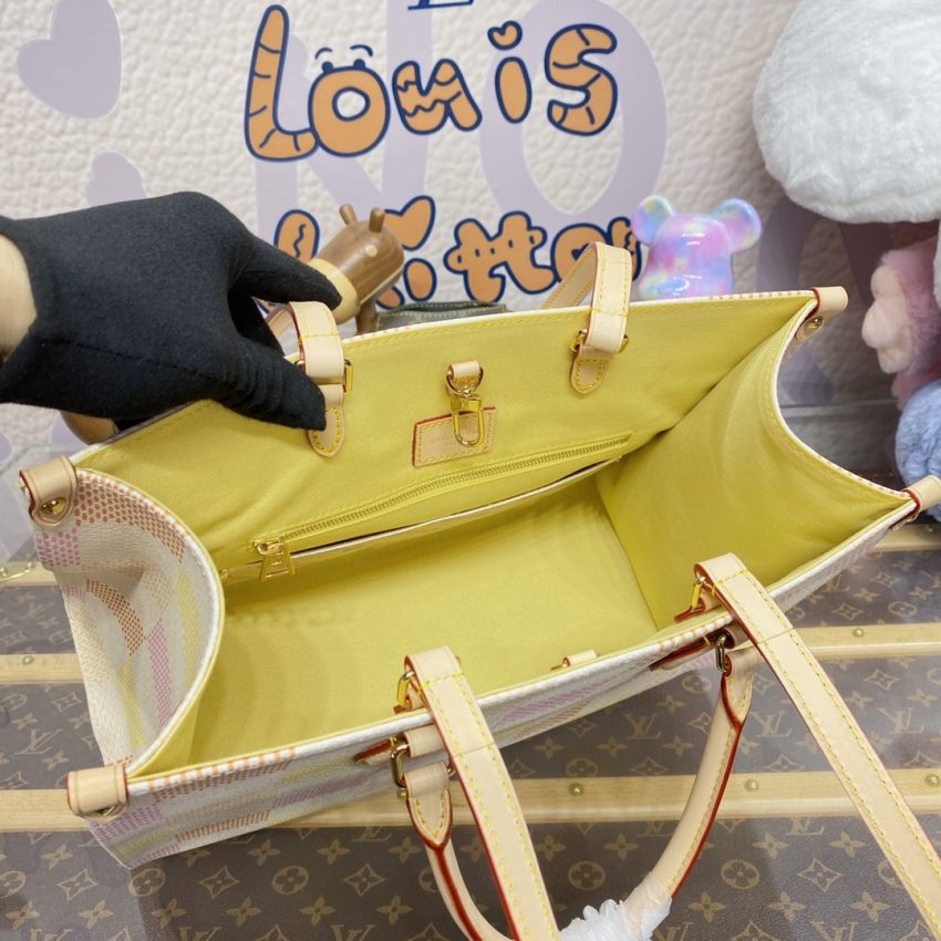 Replica LV OnTheGo Yellow - 1:1 designer replica handbag