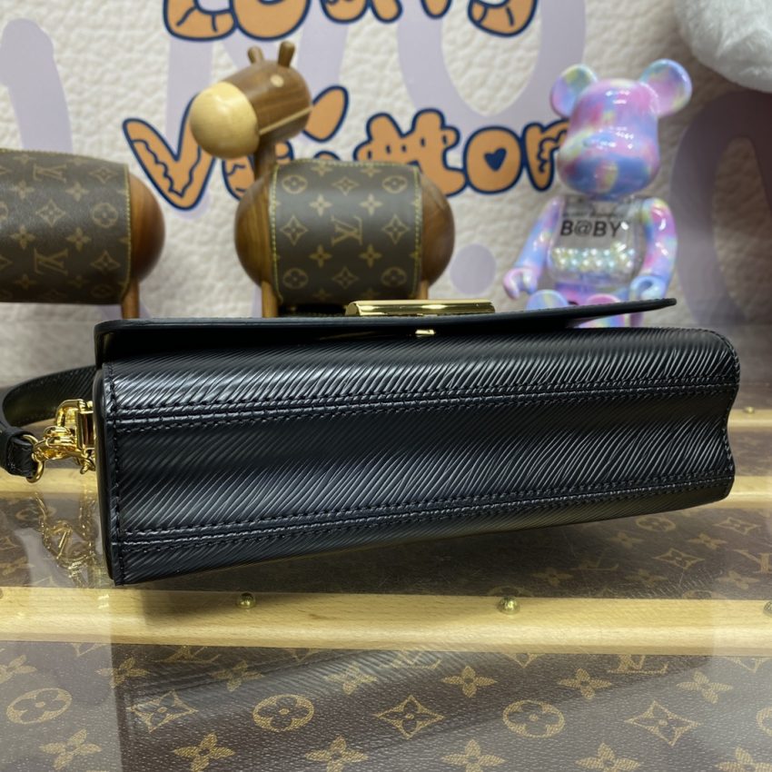 Replica Louis Vuitton Twist West Pochette Black - best quality luxury bag dupe