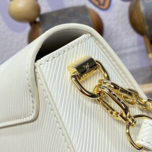Replica Louis Vuitton Twist West Pochette White - high-end fake designer purse