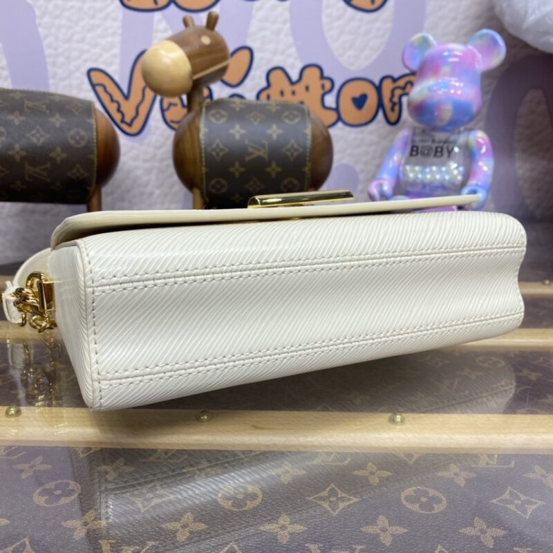 Replica Louis Vuitton Twist West Pochette White - high-accuracy replica luxury purse