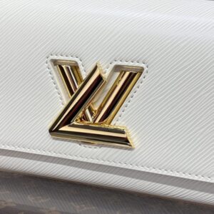 Replica Louis Vuitton Twist West Pochette White - top-tier luxury replica shoulder bag