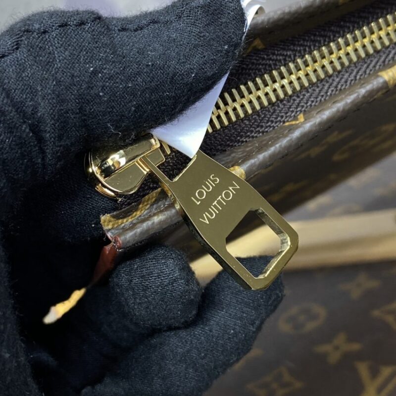 Replica Louis Vuitton Pochette Voyage Canvas Brown - premium 1:1 fake handbag model