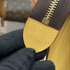 Replica Louis Vuitton Pochette Voyage Canvas Brown - 1:1 designer replica handbag