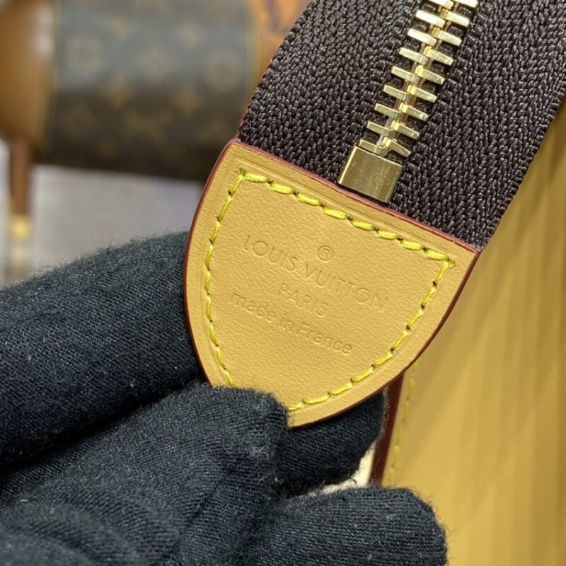 Replica Louis Vuitton Pochette Voyage Canvas Brown - 1:1 designer replica handbag