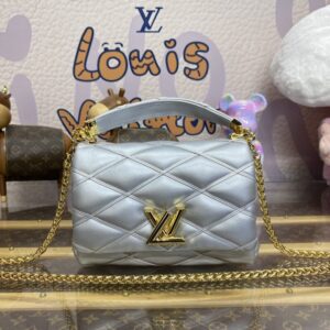 Replica Louis Vuitton Go-14 Silver - 1:1 designer replica handbag