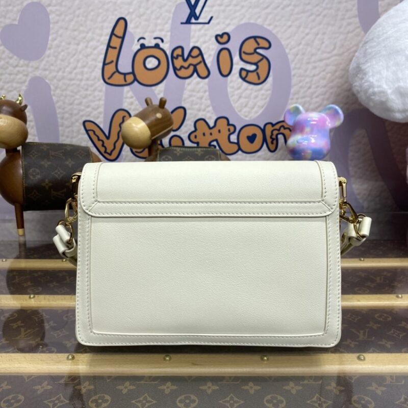 Replica Louis Vuitton Dauphine MM White - high-accuracy replica luxury purse