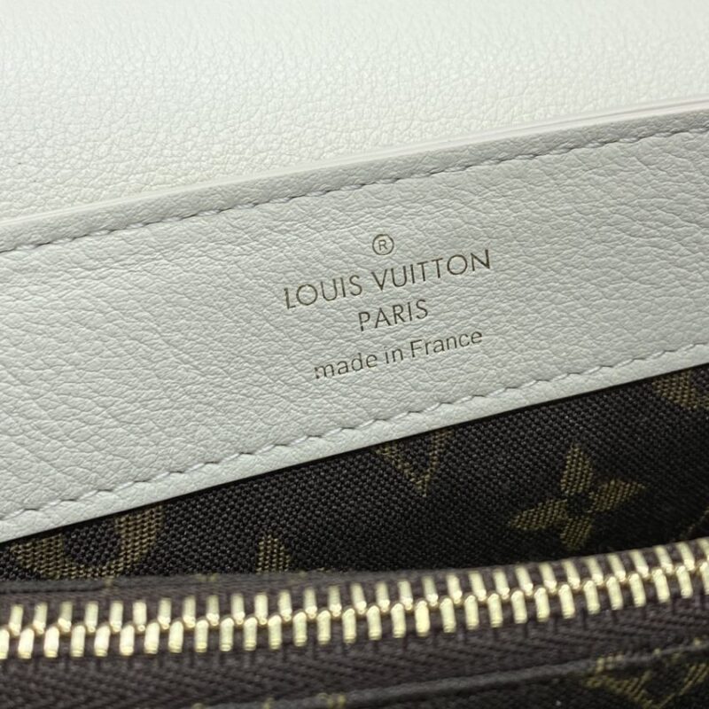 Replica Louis Vuitton Dauphine MM White - near-authentic luxury replica handbag