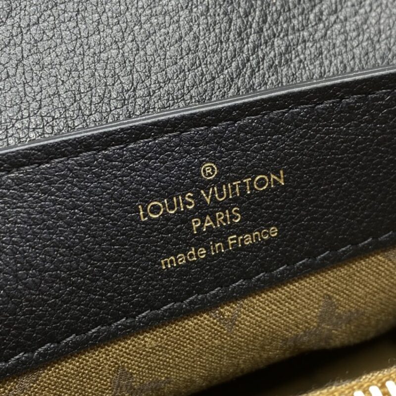Replica Louis Vuitton Dauphine MM Black - best quality luxury bag dupe