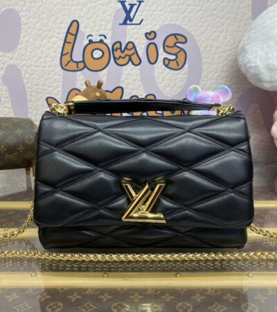 Replica Louis Vuitton Go-14 Full Black - top-rated replica designer bag