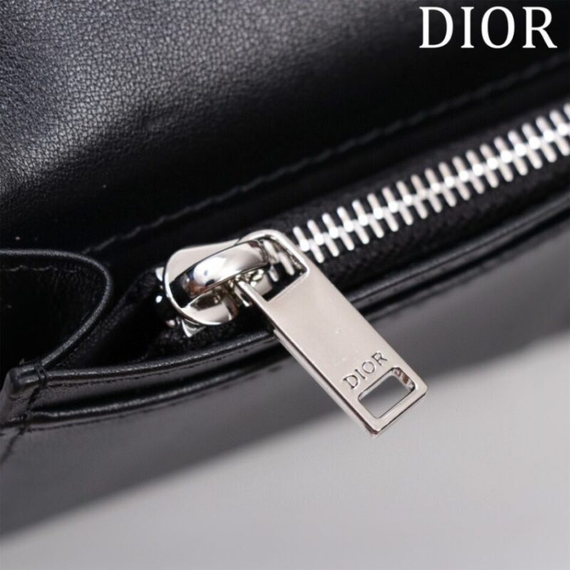 Replica Dior Long Jacquard Wallet White - elite superclone designer purse